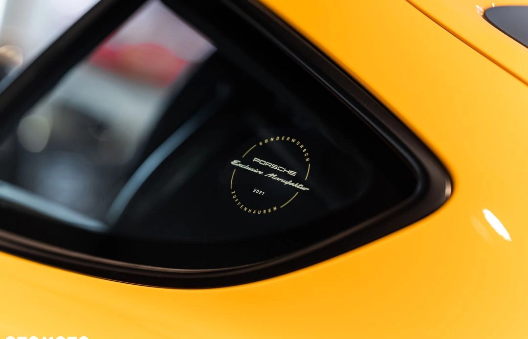 Porsche 718 Cayman cena 697718 przebieg: 10500, rok produkcji 2021 z Lubaczów małe 596